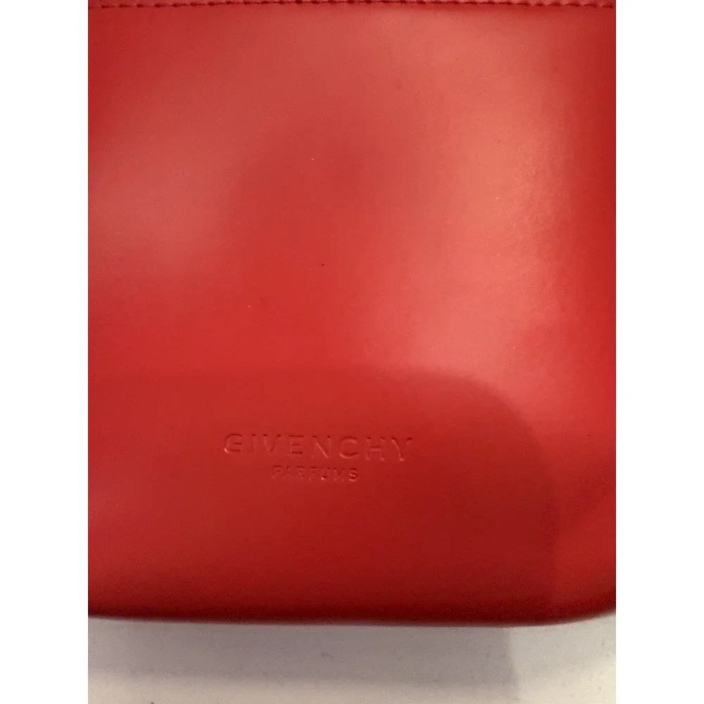 Givenchy Parfums‎ Red Small Makeup Pouch Coin Purse.